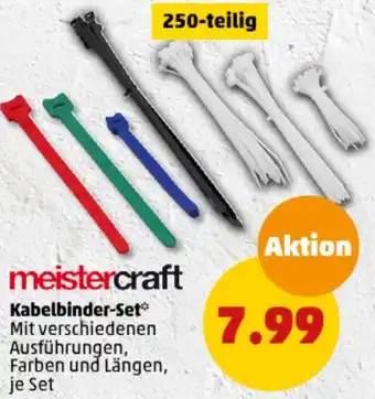 PENNY Meistercraft Kabelbinder-Set Angebot