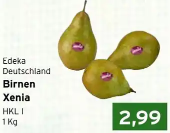 CAP Markt Edeka Deutschland Birnen Xenia 1 kg Angebot