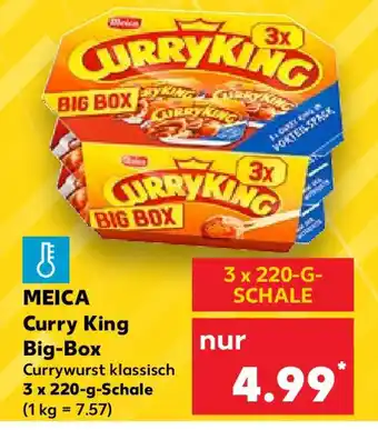 Kaufland MEICA Curry King Big-Box 3 x 220-g-Schale Angebot