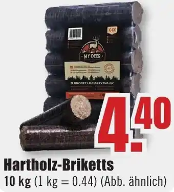 B1 Discount Baumarkt Hartholz-Briketts 10 kg Angebot