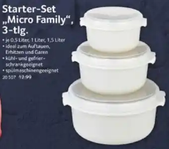 Selgros Starter-Set ,,Micro Family", 3-tlg. Angebot