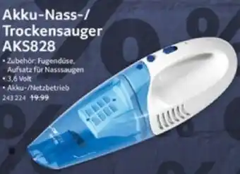 Selgros Akku-Nass/ Trockensauger AKS828 Angebot