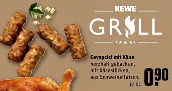 REWE Cevapcici mit Käse Angebot