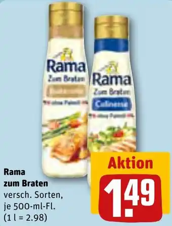 REWE Rama zum Braten 500-ml-Fl. Angebot