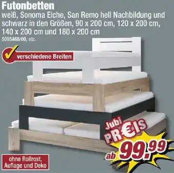 Poco Futonbetten Angebot