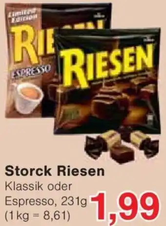 Jawoll Storck Riesen 231 g Angebot