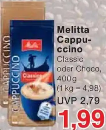 Jawoll Melitta Cappuccino 400 g Angebot