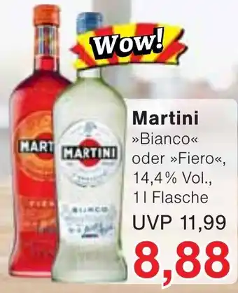 Wiglo Wunderland Martini 1 L Flasche Angebot