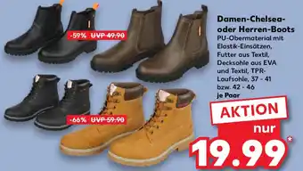 Kaufland Damen-Chelsea- oder Herren-Boots  37 - 41 bzw. 42 - 46 je Paar Angebot