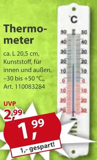 Sonderpreis Baumarkt Thermometer Angebot