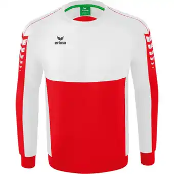 Intersport Erima six wings sweatshirt red/white 128 Angebot