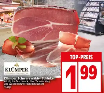 Elli Markt Klümper Schwarzwälder Schinken 100g Angebot