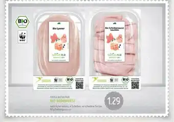 Edeka Struve Bio Schinkenwurst Angebot