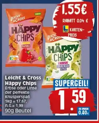 Elli Markt Leicht & Cross Happy Chips 90g Angebot