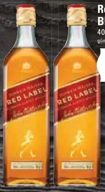 Edeka Frischemarkt Red label blended scotch whisky Angebot