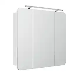 toom Baumarkt Fackelmann led-spiegelschrank 'milano' weiß 89,9 x 78 x 15,8 cm Angebot