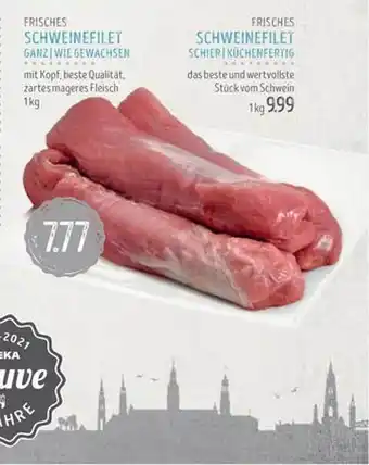 Edeka Struve Frisches Schweinefilet  Schier Küchenfertig Angebot