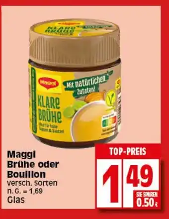 Elli Markt Maggi Brühe oder Bouillon versch. sorten Angebot