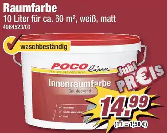 Poco POCOline Raumfarbe 10 Liter Angebot