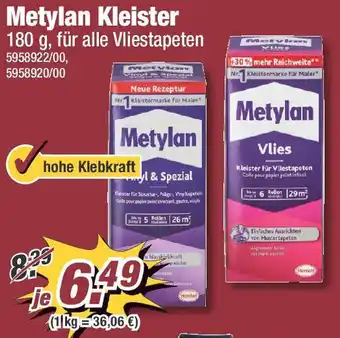 Poco Metylan Kleister 180 g Angebot