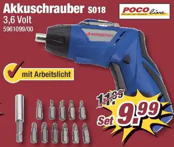 Poco POCOline Akkuschrauber S018 Angebot