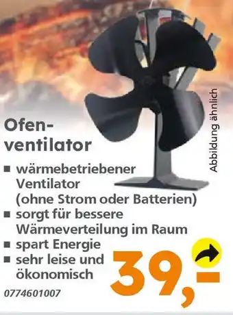 Globus Baumarkt Ofen-ventilator Angebot