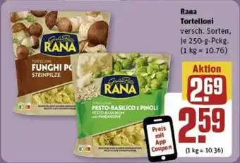 REWE Rana Tortelloni 250-g-Pckg. Angebot