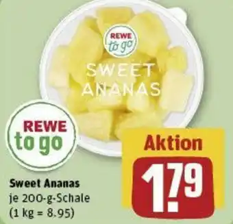 REWE Sweet Ananas 200-g-Schale Angebot