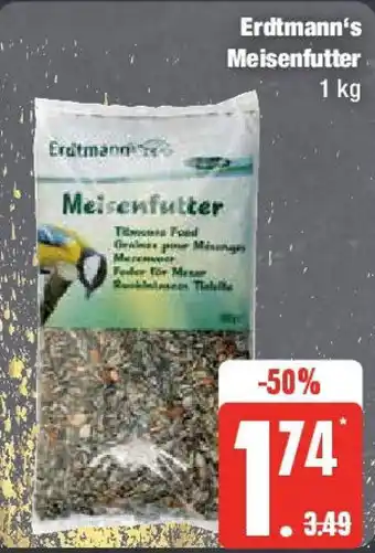 Edeka Erdtmann's Meisenfutter 1 kg Angebot