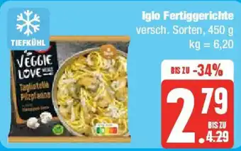 Edeka Iglo Fertiggerichte 450 g Angebot