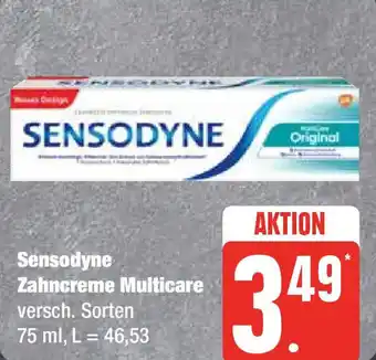 Edeka Sensodyne Zahncreme Multicare 75 ml Angebot