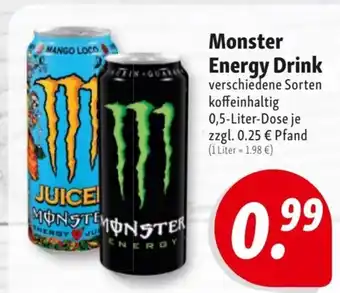 Nah & Frisch Monster Energy Drink 500ml Angebot