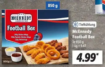 Lidl McEnnedy Football Box 850 g Angebot