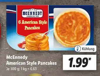 Lidl McEnnedy American Style Pancakes 300 g Angebot