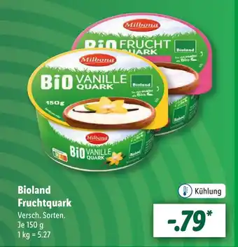 Lidl Bioland Fruchtquark 150 g Angebot