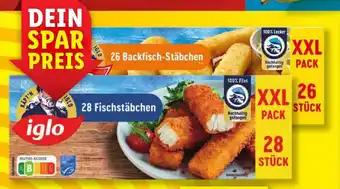 Lidl iglo Fisch-/Backfisch-Stäbchen 840/728 g Angebot