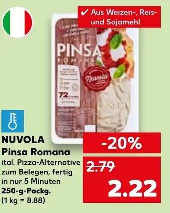 Kaufland NUVOLA Pinsa Romana 250 g Packg. Angebot