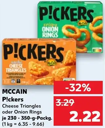 Kaufland MCCAIN P!ckers 230-350 g Packg. Angebot