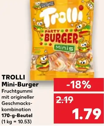 Kaufland TROLLI Mini-Burger 170-g-Beutel Angebot