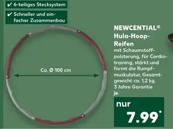 Kaufland NEWCENTIAL Hula-Hoop-Reifen Angebot