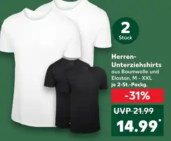 Kaufland Herren- Unterziehshirts Angebot