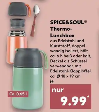 Kaufland SPICE&SOUL Thermo- Lunchbox Angebot