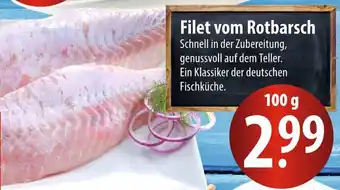 Famila Nord Ost Filet vom Rotbarsch 100 g Angebot