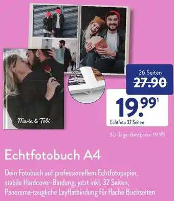 Aldi Süd Echtfotobuch A4 Angebot