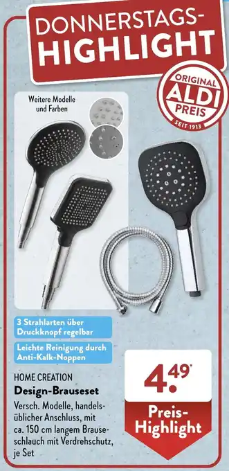 Aldi Süd HOME CREATION Design-Brauseset Angebot