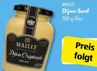 Aldi Süd MAILLE Dijon-Senf 200 g Glas Angebot