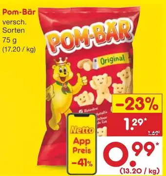 Netto Marken-Discount Pom-Bär 75 g Angebot