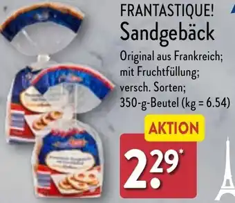 Aldi Nord FRANTASTIQUE! Sandgebäck 350 g Beutel Angebot