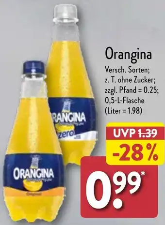 Aldi Nord Orangina 0,5 L Flasche Angebot