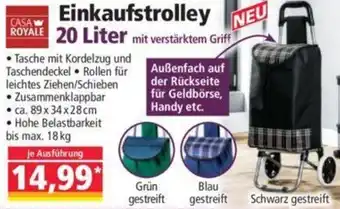 Norma CASA ROYALE Einkaufstrolley 20 Liter Angebot